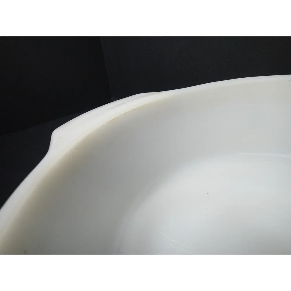 Vintage Fire-King Anchor Hocking 437 Candle Glow Atomic Starburst Casserole Dish